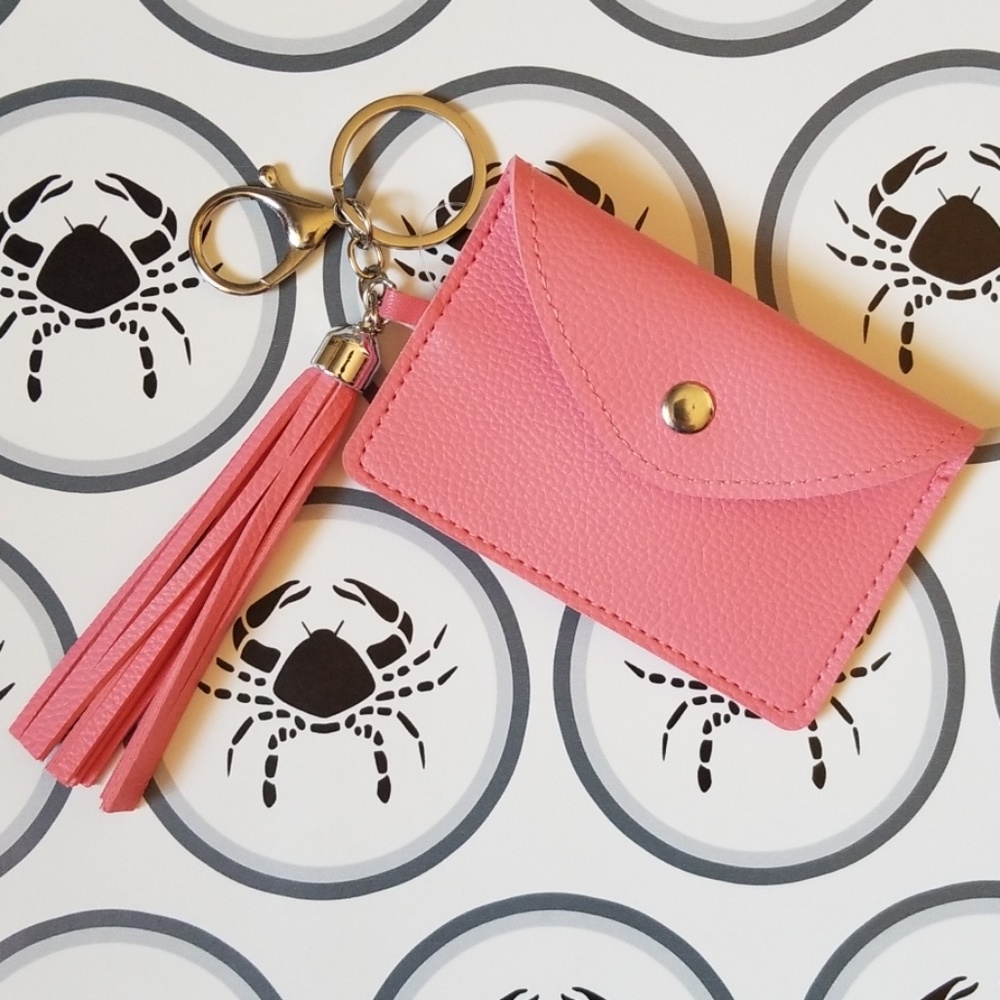 Brand new. Card holder (key chain)